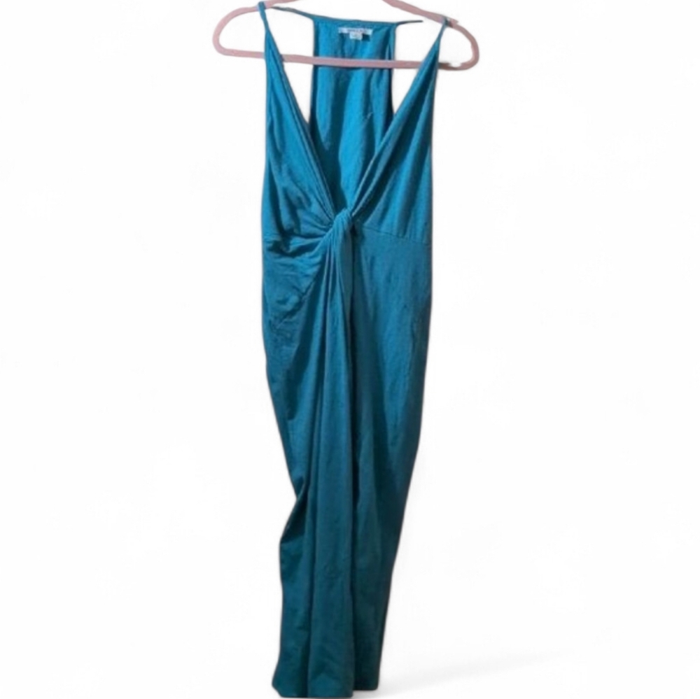 O'Neill Turquoise Maxi Dress With Slit